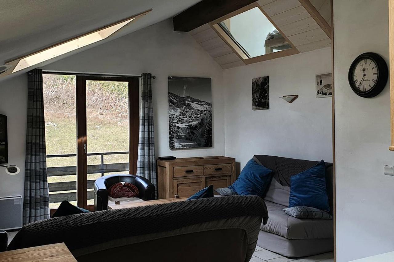 Les Grands Balcons De L'Etale Apartment Manigod Bagian luar foto